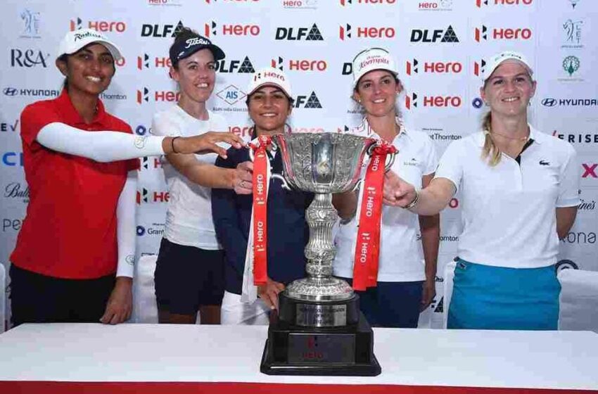  Christine wants another year with Hero Women’s Indian Open Trophy as Aditi looks to experience the winning feeling again