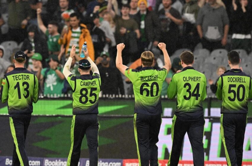  Ireland upset England again in dramatic T20 World Cup clash
