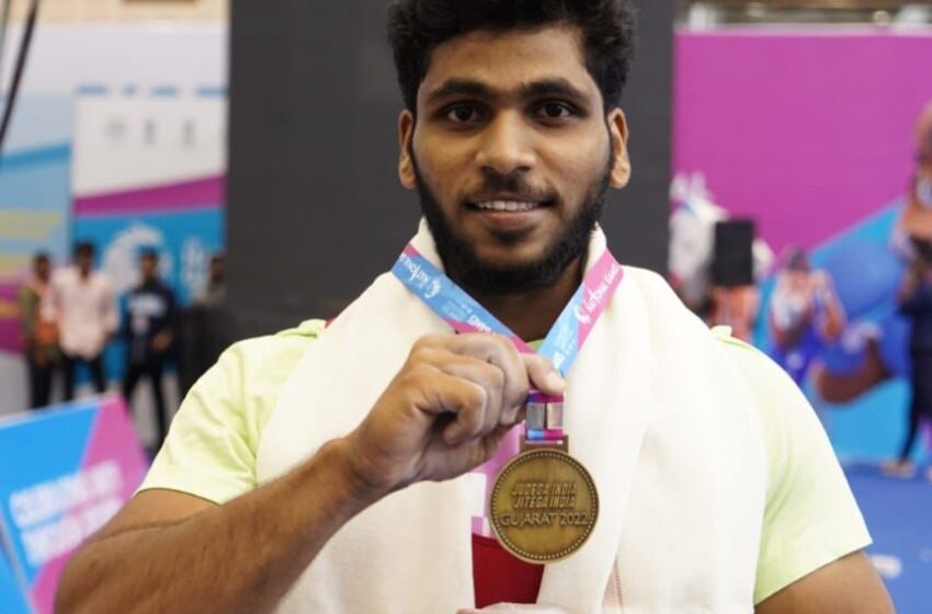 36th National Games:Tamil Nadu’s N Ajith return to native village known for weightlifters had given flight to career