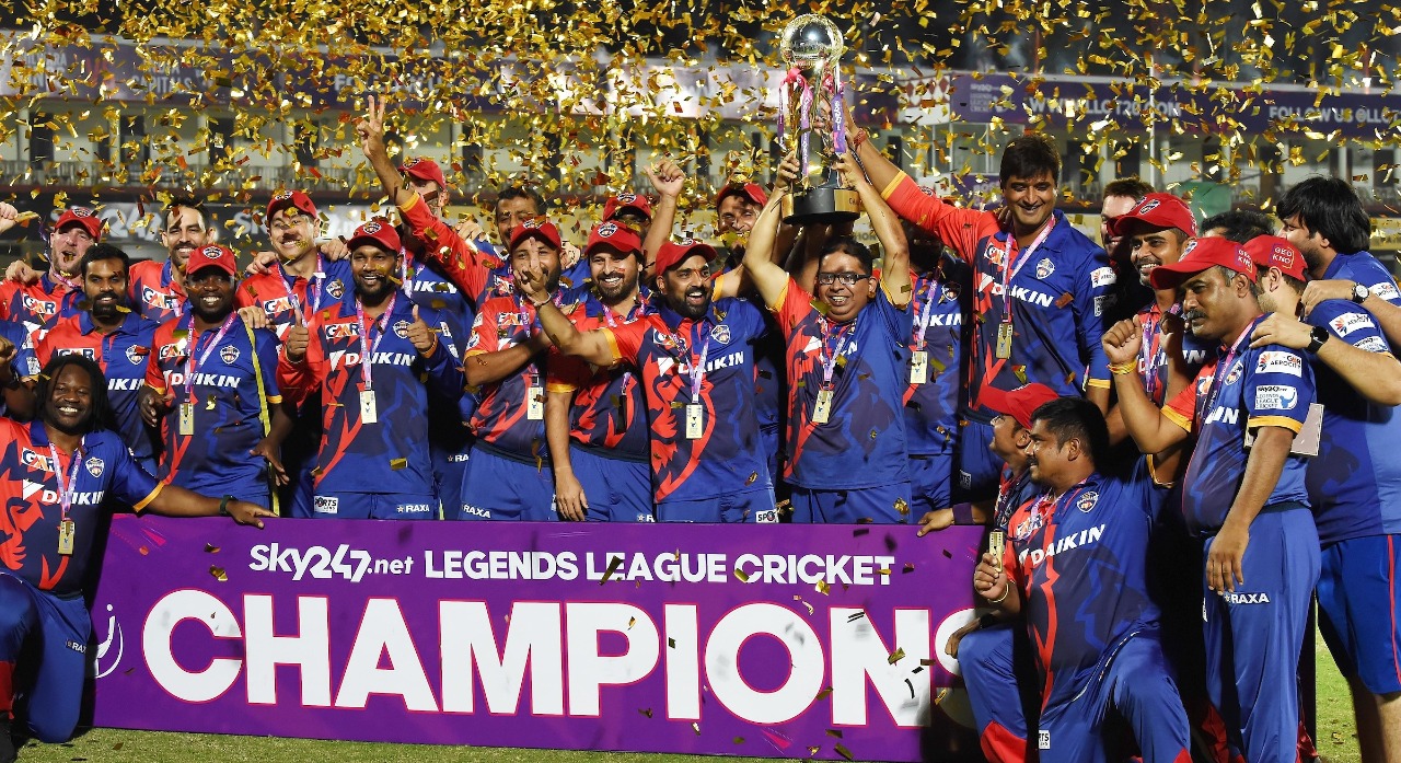 Legends League Cricket: India Capitals champions
