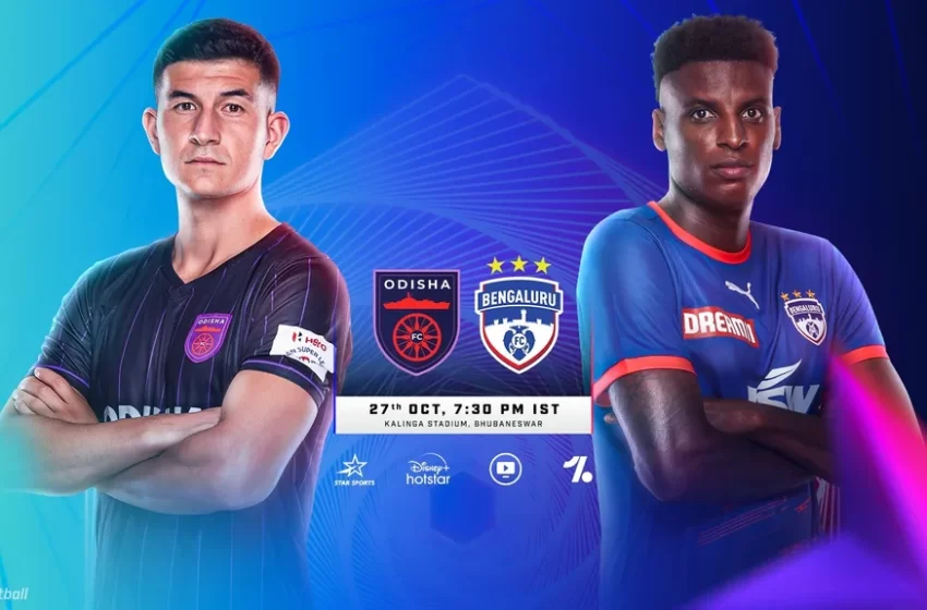  Bengaluru FC look to bounce back on the road against red-hot Odisha FC