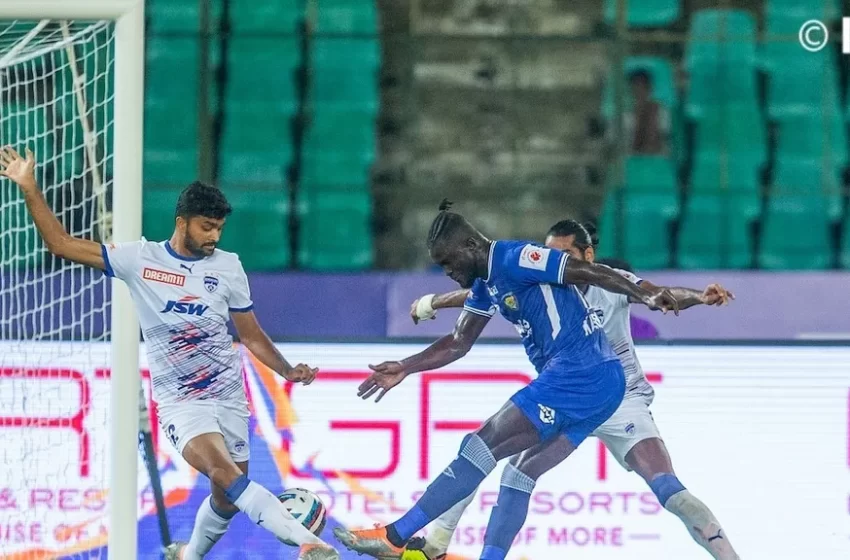  ISL:Arch-rivals Chennaiyin FC and Bengaluru FC had to settle for a point each, ended 1-1 draw 
