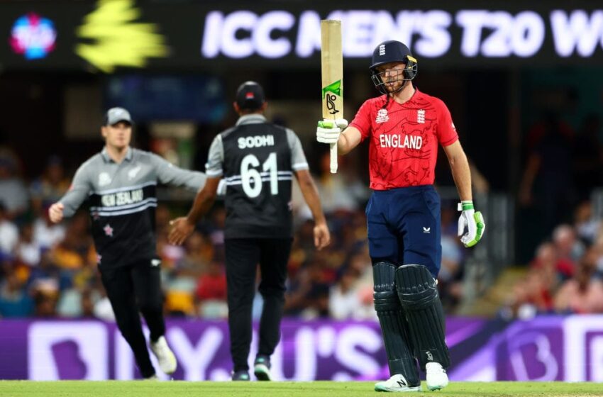  England registers a clinical 20-run win over New Zealand in their Super 12 encounter of the ICC Men’s T20 World Cup.