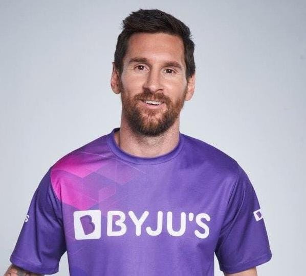  BYJU’S has roped in football star Lionel  Messi as the first global brand ambassador