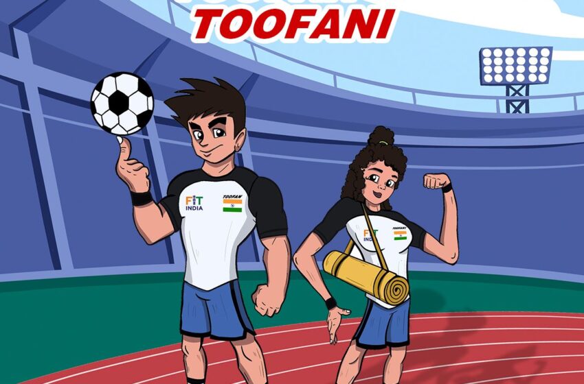  Olympic Double Medalist PV Sindhu Launches Fit India School Week Mascots Toofan & Toofani