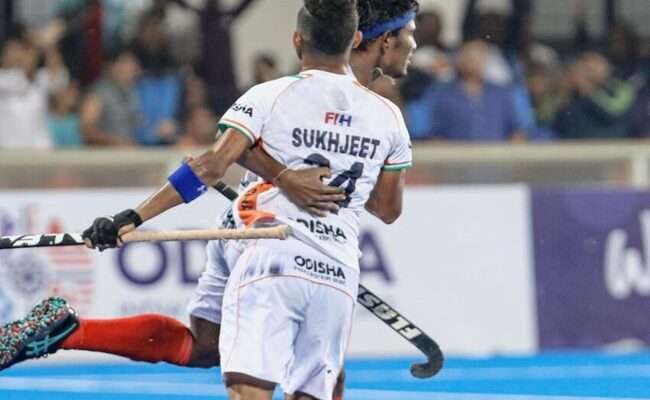  Sukhjeet Singh reflects on his performance in the FIH Men’s Hockey Pro League 2022-2023