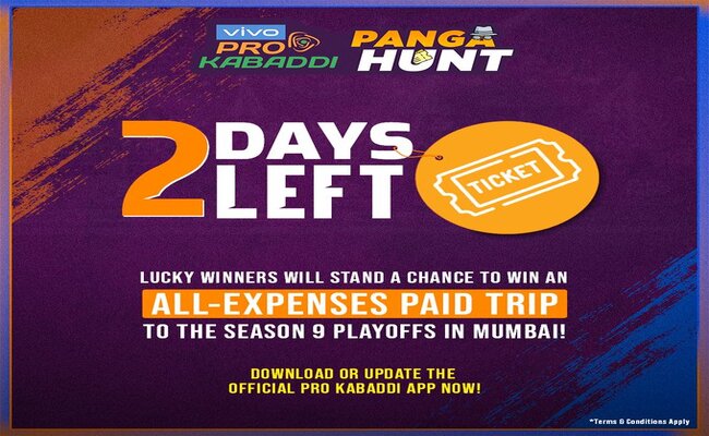  Vivo Pro Kabaddi League Season 9 – “The Panga Hunt”