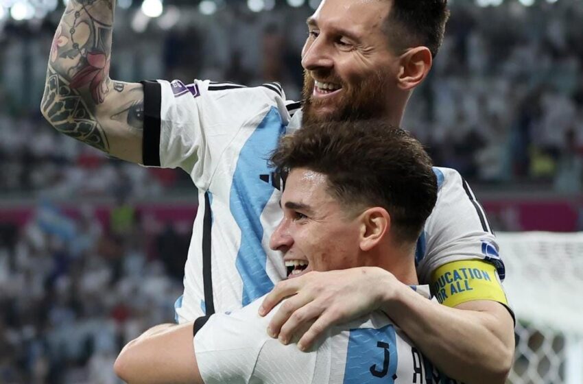  Lionel Messi and Julian Alvarez got the victors’ goals