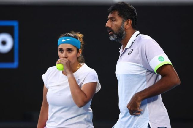  Sania Mirza and Rohan Bopanna made the final of the Australian Open 2023 mixed doubles