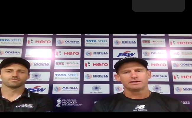  New Zealand Captain Nic Woods and New Zealand Head Coach Greg Nico Watch Video from Odisha Hockey World Cup