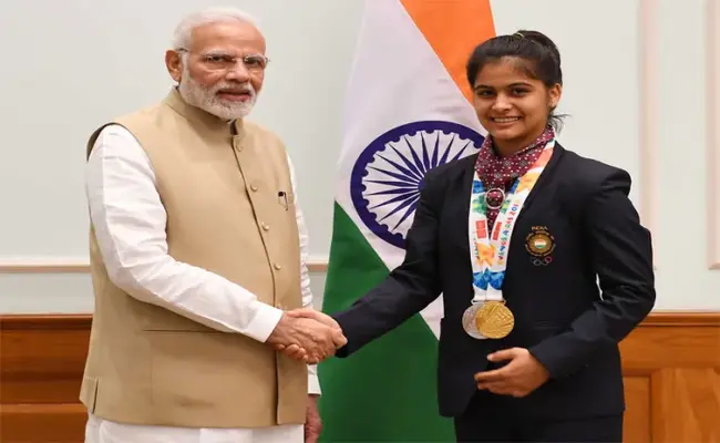  Manu Bhaker tops India’s national shooting trials in 25m pistol