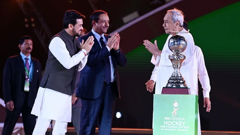  Grand trophy celebrations get FIH Odisha Hockey Men’s World Cup 2023 underway in Odisha