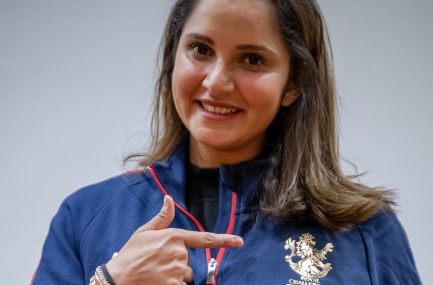  SANIA MIRZA TO MENTOR RCB WOMEN’S CRICKET TEAM