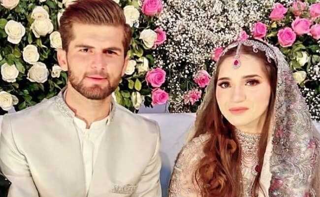  Shaheen Afridi’s Wife Ansha’s First Glimpse as Gorgeous Bride