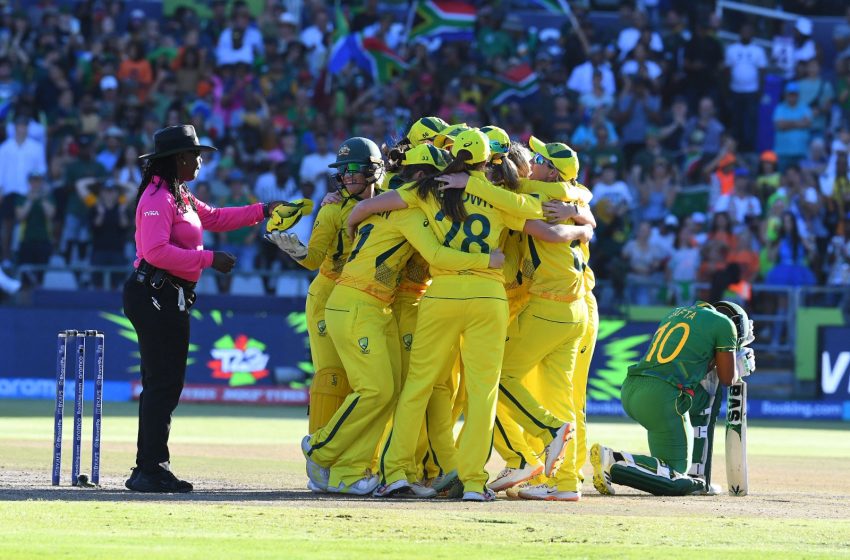  Australia write another chapter in their incredible history