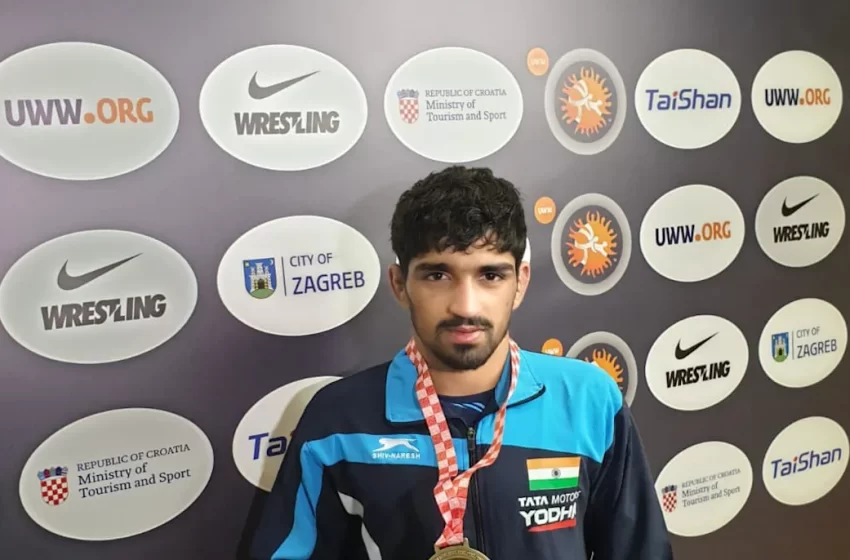  Aman Sehrawat and Ashu were the only two medallists from the 15-member contingent India sent for the Croatia meet.