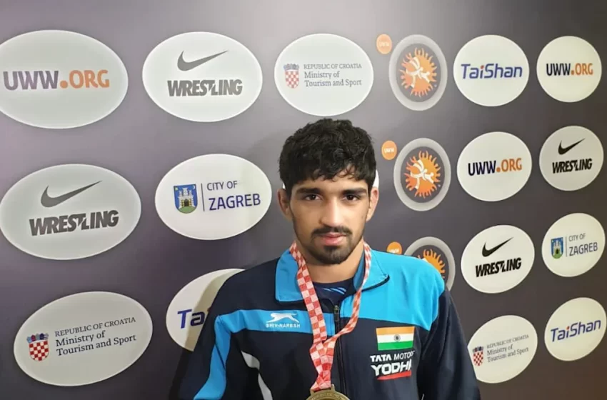 Aman Sehrawat and Ashu were the only two medallists from the 15-member contingent India sent for the Croatia meet.