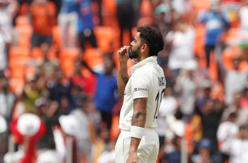 Virat Kohli finally registered a Test century After a wait of 1205 days
