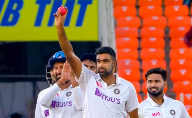  Ashwin surpass Anil Kumble and now have 113* Wickets in BGT