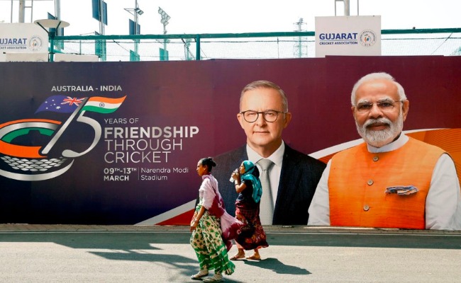  Ahmedabad Test: Motera decks up for Modi-Albanese visit