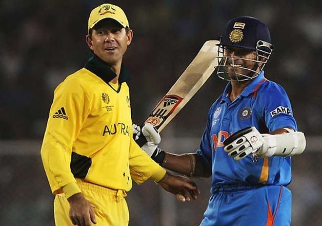 ricky ponting-sachin tendulkar