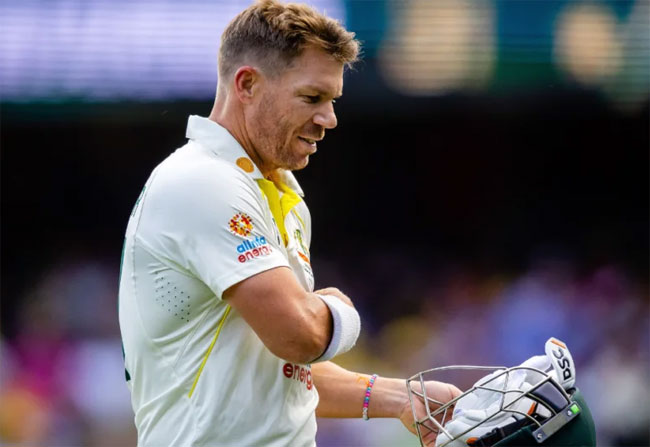  David Warner has outlined his desire to finish his Test career