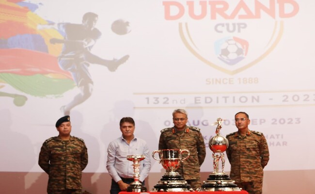  DURAND CUP: trophy reached to Jammu & Kashmir