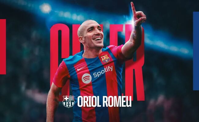  Oriol Romeu returns to his boyhood club after a highly successful season