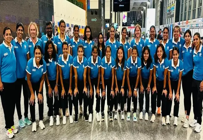  Indian Women’s Hockey Team departs for Matches in Germany and Spain