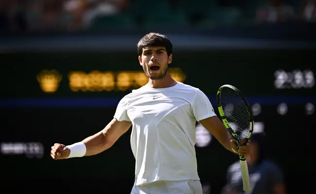  Carlos Alcaraz Passes Berrettini Test At Wimbledon