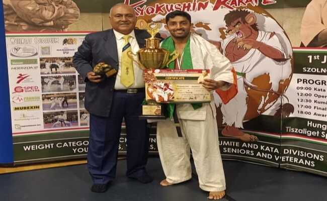  Fit India Ambassador Shyamantak Ganguly bags 3rd place