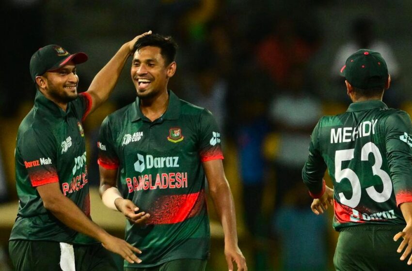  Bangladesh announce their squad for the World Cup 2023