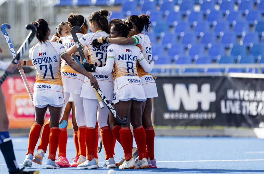  India come from behind to defeat USA 3-2 in opening match of FIH Hockey Women’s Nations Cup 2026